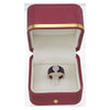 Modern Black Ceramic Ring Embellished with 18kt Pink Gold and Natural Diamonds
