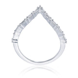 Baguette Diamond Crown Ring A Royal Sparkling Design for Timeless Elegance and Luxury