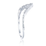 Baguette Diamond Crown Ring A Royal Sparkling Design for Timeless Elegance and Luxury