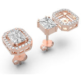 AE006 - Timeless Pie Cut Diamond Earrings for Stylish Girls