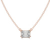 TNK011 - Exquisite Step Cut Mosaic Diamond Necklace